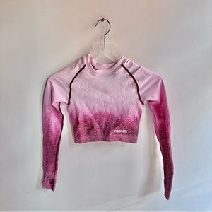 GYMSHARK | Longsleeve Crop Top